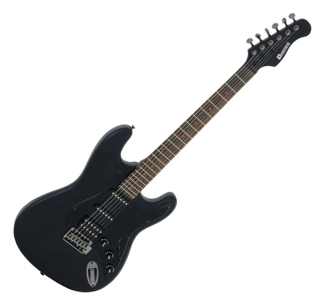 Dimavery ST-312 E-Gitarre Satin Schwarz ST-Style Tremolo HSS Einsteiger