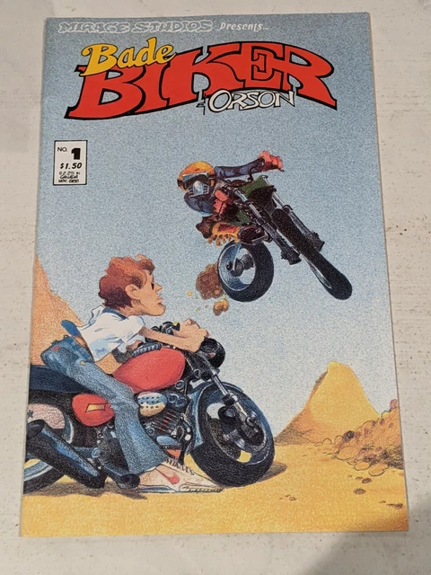 Bade Biker & Orson #1 1986 Mirage Studios Comics