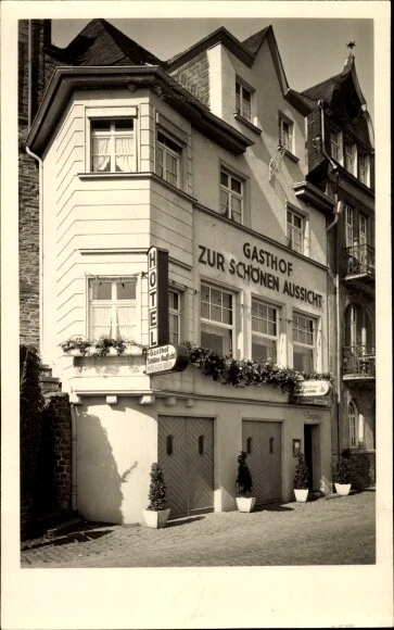 Ak Alf an der Mosel, Gasthof zur schönen Aussicht - 3458168