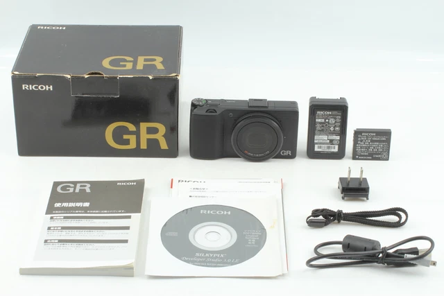 [Top MINT in Box] SH:280 Ricoh GR I 16.2MP Black Digital Camera from JAPAN 2