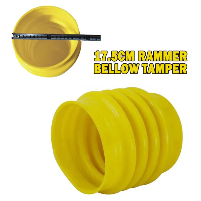 Bellows Boot 17.5cm Dia. for Wacker Rammer Jumping Jack Compactor Tamper, Yellow