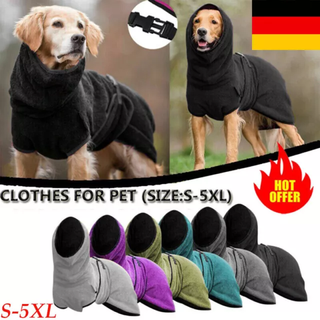 DHL Haustier Mantel Hund Draußen Kleidung Pullover Jacke Winter Warmer Hoodies