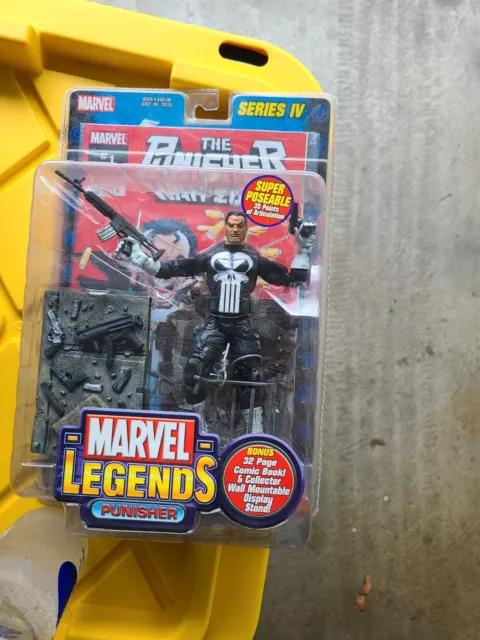 The Punisher War Zone Marvel Legends Series IV 4 Toy Biz