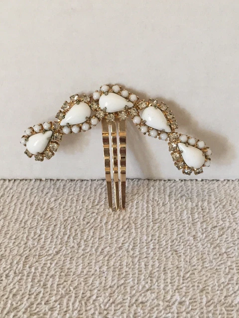 Vintage Kramer Of New York Hair Comb Rare Estate Find