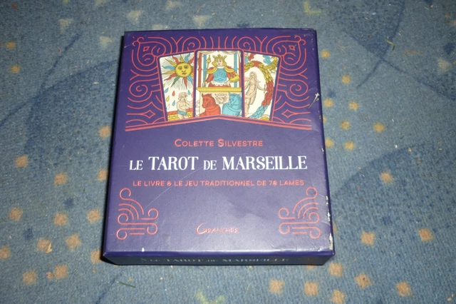 JEU COMPLET TAROT de marseille divinatoire oracle arcane colette