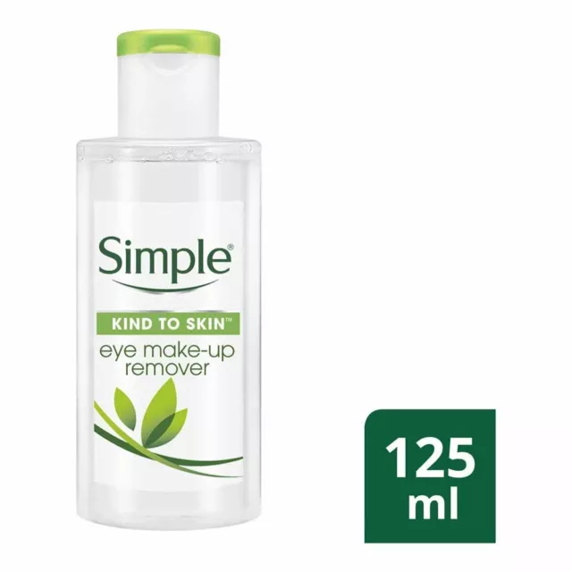 Simple Kind to Eyes Make-up Entferner 1x125ml - NEU UK