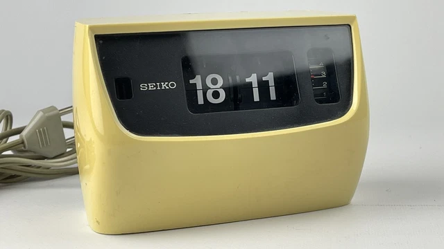 Seiko Sda 573 Digital Clock - Orologio a cartellini. Originale e Funzionante.