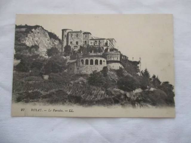 Cpa Puy De Dome 63 Royat Le Paradis