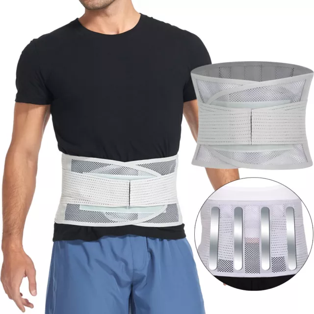 Lower Back Brace Lumbar Support Band Waist Belt for Men Women Pain