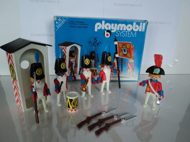 PLAYMOBIL VINTAGE PIRATES corsaire tuniques rouges garde soldat set 3388 EUR 4,00 - FR