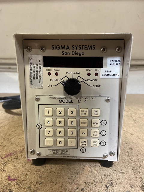 Sigma Systems C4 Programmable Controller / Interface UNTESTED