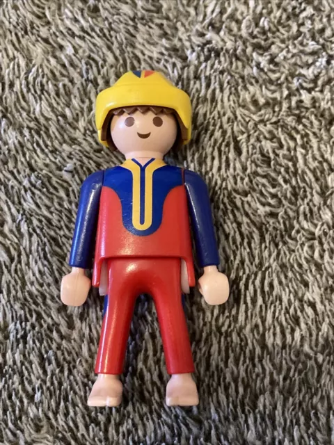 PLAYMOBIL : personnage homme Pilote Cycliste