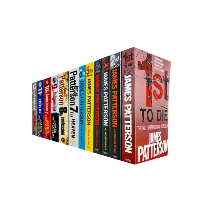 Women’s Murder Club Series Books 1 - 12 Collection Set By James Patterson PB NEW