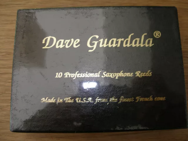 10 x Dave Guardala 4 Premium Tenor-Saxofon Blätter Sax Saxophone Reeds USA ovp !