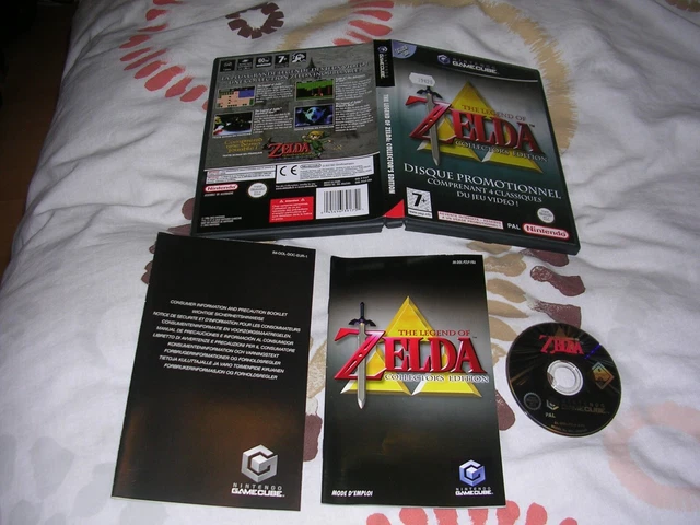 THE LEGEND OF ZELDA:COLLECTOR'S EDITION complet  sur NINTENDO GAMECUBE PAL.