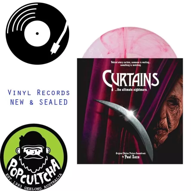 Curtains (1983) - Original Motion Picture Score LP Vinyl Record *New & Sealed*