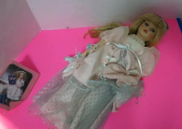 Treasury Collection Paradise Galleries Porcelain Doll Sweet Little Sugar In Box