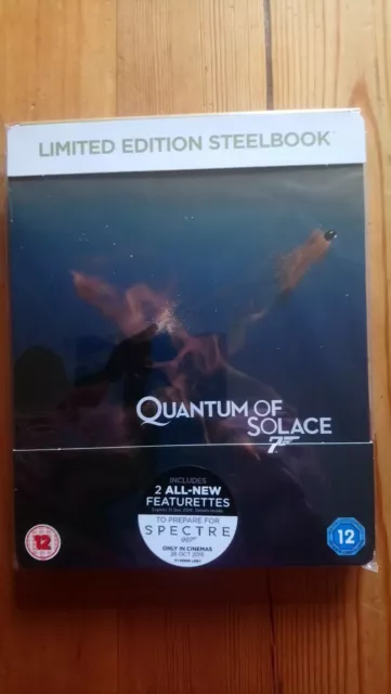 Quantum of Solace Blu Ray Exclusive Artwork Limited Edition Like New