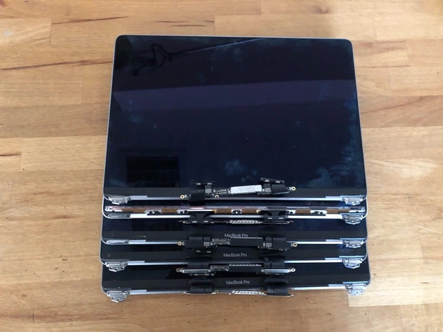 LOTTO LAVORO difettoso Apple MacBook Pro 13" schermo LCD gruppo coperchio superiore x6