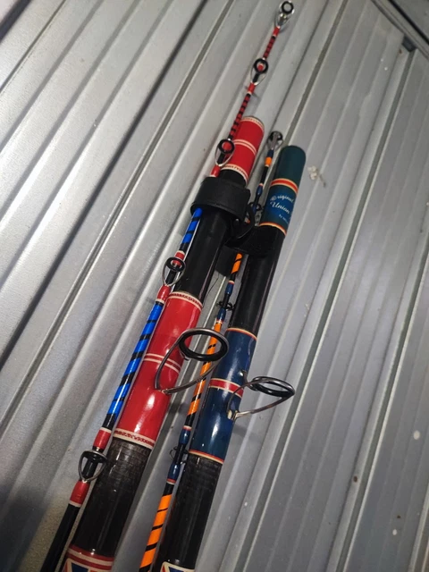 CONOFLEX FRENZY PAIR Surfcasting Beach Fishing Rods for Rotary Reel £ ...