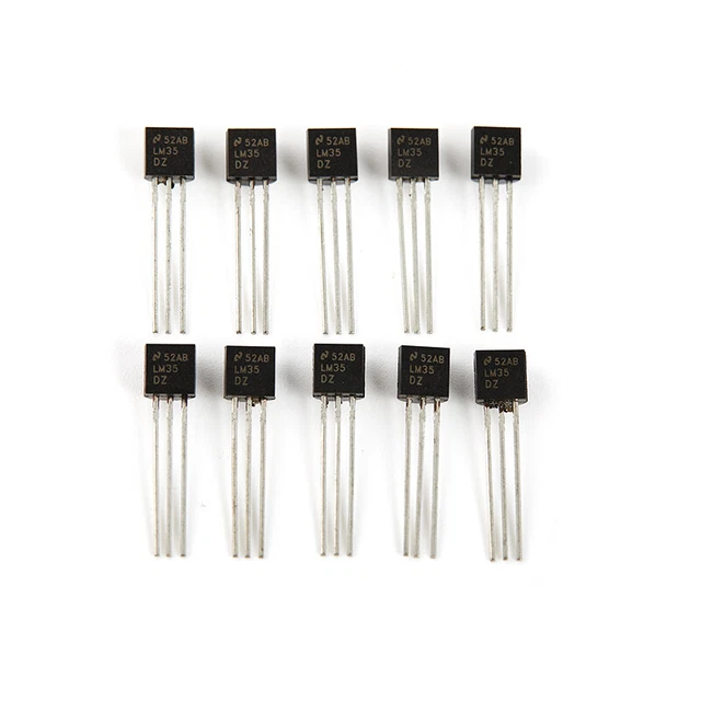 10 pz lm35dz to-92 lm35 Senso temperatura centigrado di precisione D_