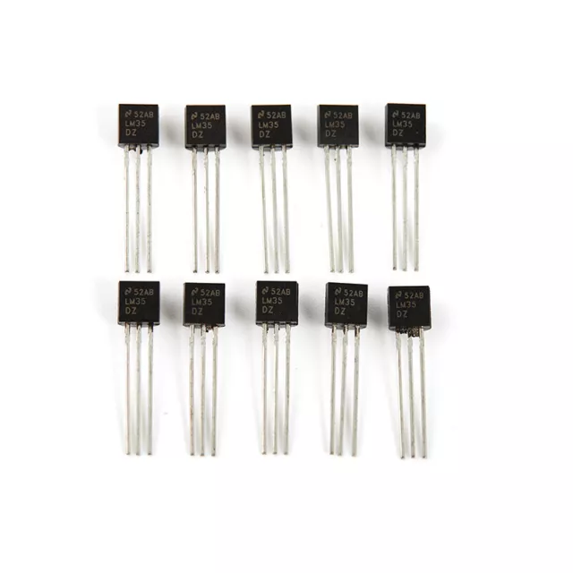 10PCS LM35DZ TO-92 LM35 Precision Centigrade Temperature Sens.sfMDAU De