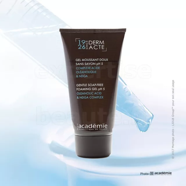 Académie Derm Acte Gel Moussant Doux Sans Savon pH5 Oleanilique et NDGA       C5