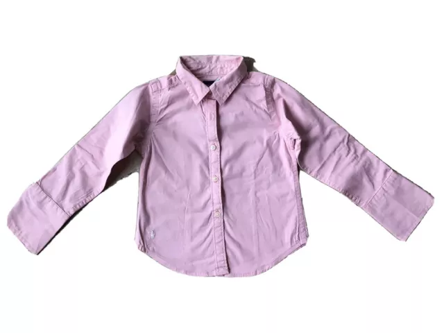 Original Polo Ralph Lauren Hemd, Bluse, rosa, Langarm Gr. 2T ca. 92, Mädchen