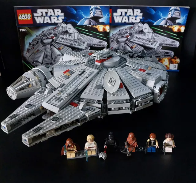 LEGO Star Wars 7965 Millennium Falcon | BA | komplett | n. Bauabschnitt sortiert