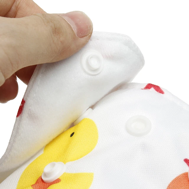 Adjustable Baby Pocket Cloth Diaper Cover Infant Kid Nappy Washable Reusable 8