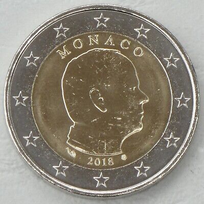 Pièce de Monnaie Monaco 2018 Albert II splendide