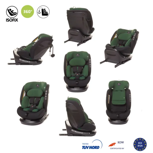 Roto Fix i-Size 360 Grad Kindersitz  Isofix/TopTether-System RWF bis 105cm