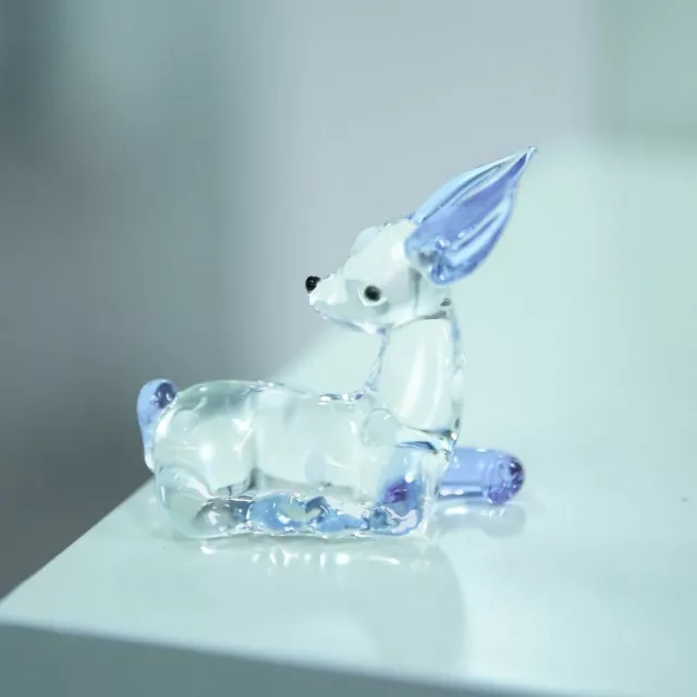 Deer Home Glass Decoration Glass Decorative Accessories  Room
