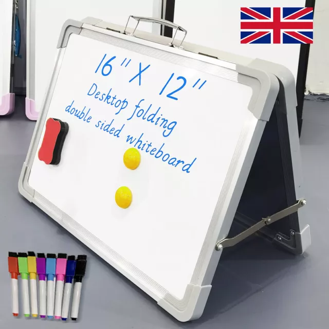 Magnetic Whiteboard Large 30*40 Double Sided Dry Wipe Notice Office School Home