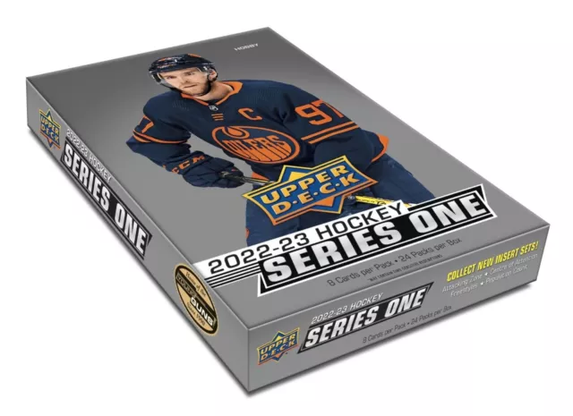 22-23 Upper Deck Series 1 Hockey Hobby Box Sealed