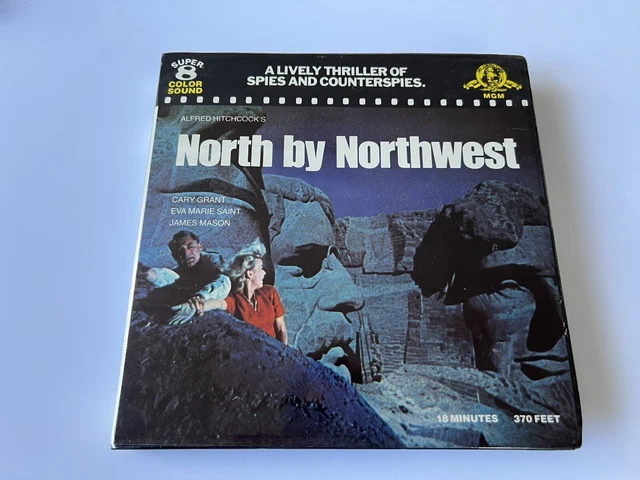 North By Northwest (1959) Super 8 Film 400’ Color & Sound Cary Grant