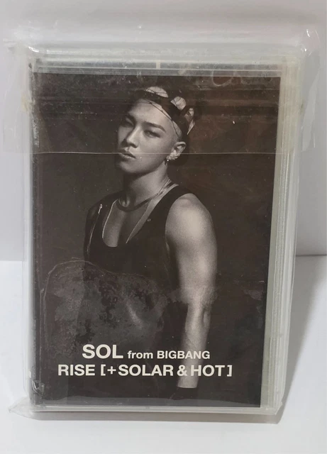 SOL - TAEYANG - Bigbang 💘 Rise + Solar + Hot * Box Japan limited