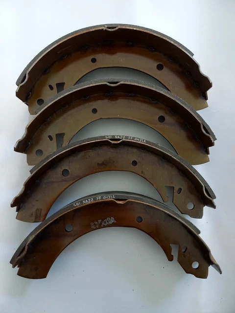 Set 4 Brake Shoes Ssangyong Actyon Kyron Musso Korando From 1995