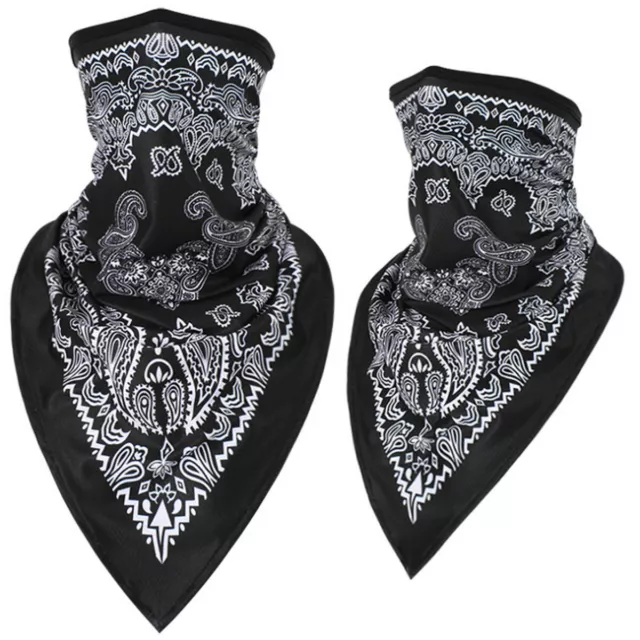 Bandana Face Mask Scarf Neck Cover Balaclava Motorcycle Bikers Head Wrap Outdoor