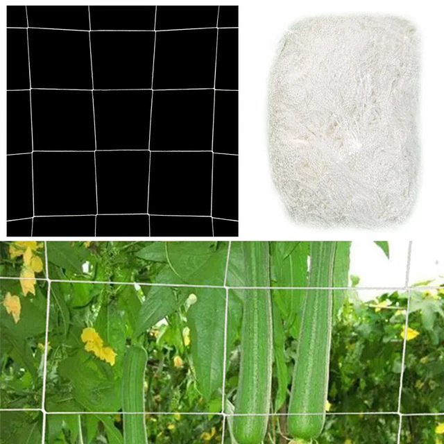 Rete A Traliccio In Spago Di Iuta Da 6,6 X 9,8 Piedi, Quadrati Da - Foto 3