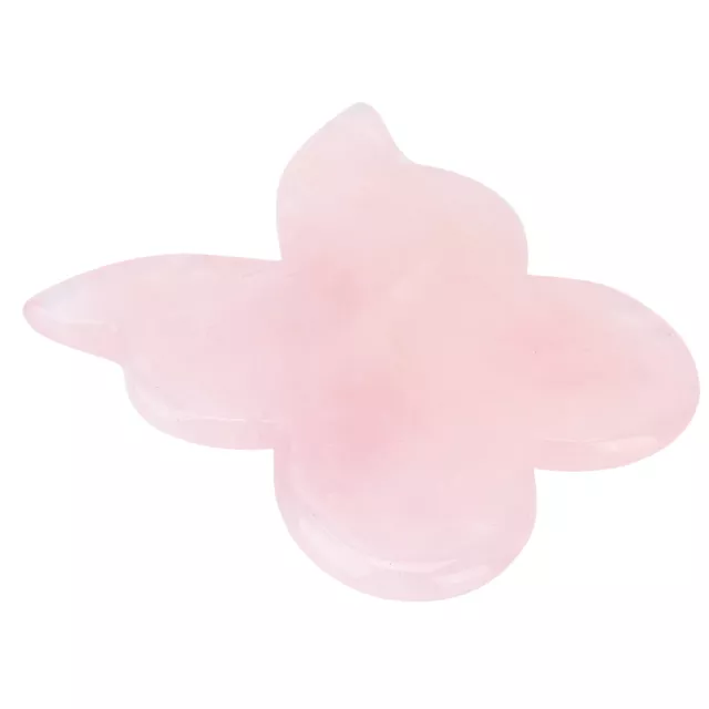 Rose Quartz Guasha Board Schmetterlinge Shaping Gua Sha Scraping Massageger SGH