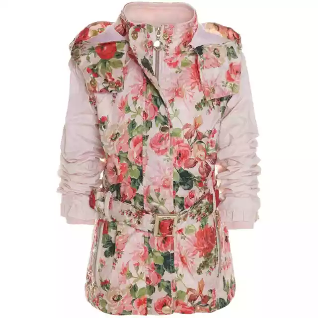 Jacket Hood between Season Spring Blazer Parker Jacket Girl Child Pink 170 Sale