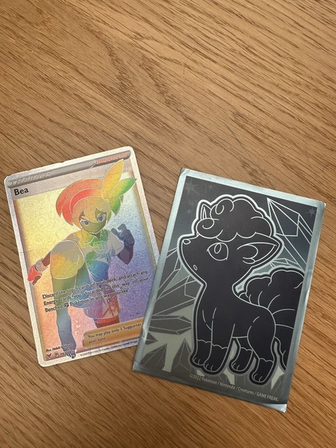 POKEMON BEA 193/185 Secret Rare Full Art Holo Vivid Voltage Card - PSA 10  100.00 - PicClick UK
