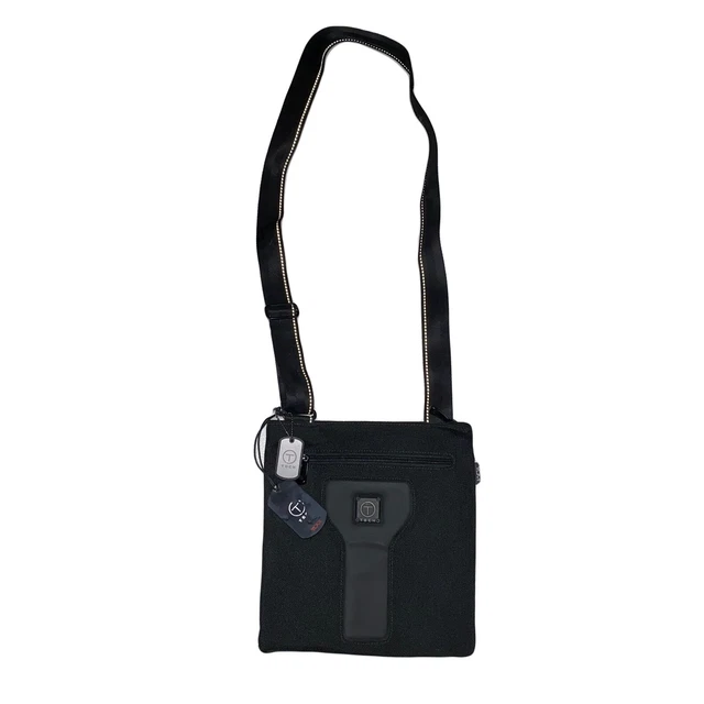 NWT  Tumi Tech 57034D Black Medium Body Bag X-Tech Crossbody Shoulder Bag