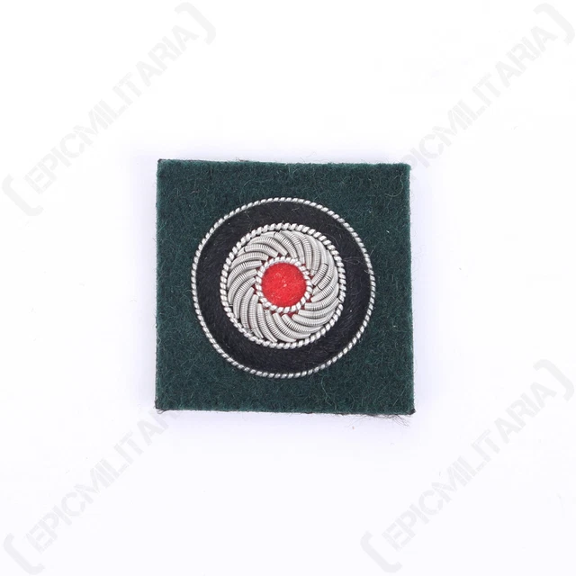 REPRO WW2 GERMAN Army Cap Insignes vert fonc? LINGOT COCARDE EUR 15,95 ...
