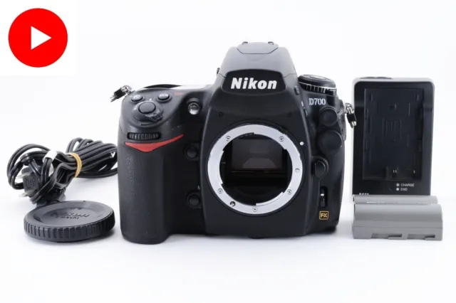*MINT* Nikon D700 12.1 MP Black Digital SLR Zoom Camera Body From JAPAN