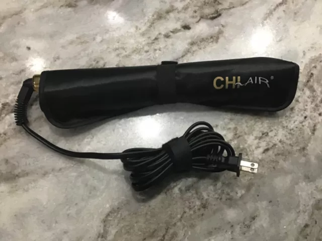 ⚡️ CHI Air Classic Tourmaline Ceramic Hairstyling Iron 1" GOLD 