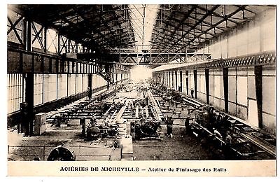 CPA 54 - VILLERUPT (Meurthe and Moselle) - MICHEVILLE Steelworks - Fi Workshop