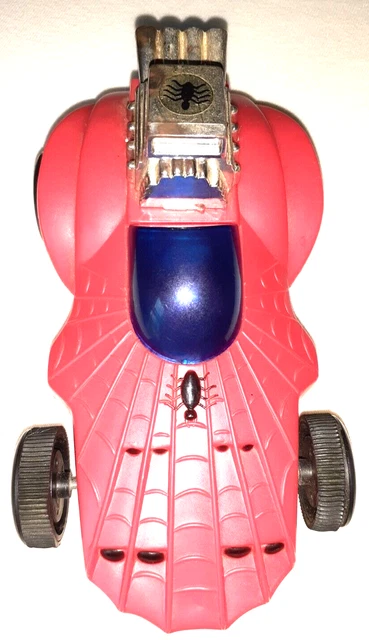 Vtg Spiderman 1978 Toy Car Marvel Comics Group Azrak-Hamway Int.
