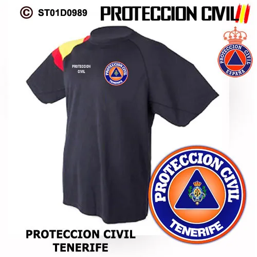 Camisetas Tecnicas: Proteccion Civil Y Emergencias - Tenerife
